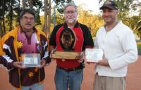 The Winners:- Ross Atherton (Reserve), John Kielly (Open), Mirko Teglasi (F Class)