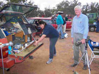 Rifle Cleaning On Range